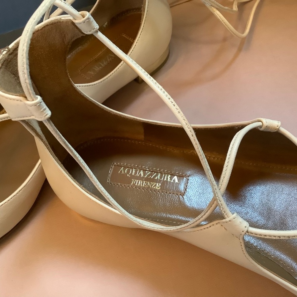 Aquazzura Christy Ballerina Flats - Picture 7 of 8